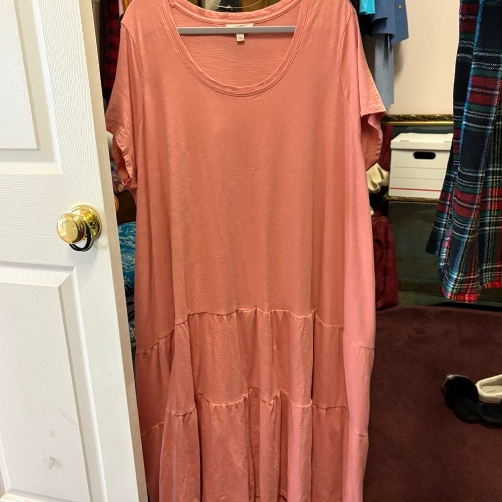 Terra & Sky Pink Maxi Dress